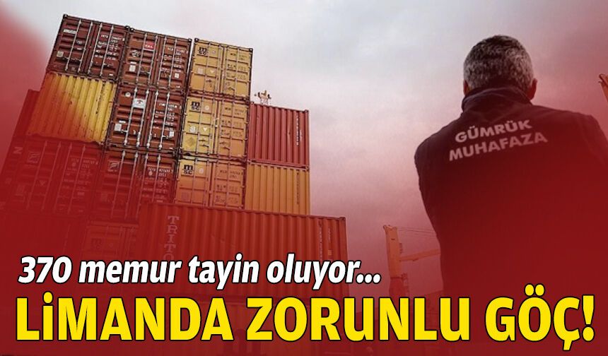 Alsancak Limanı’nda zorunlu göç… 370 memur tayin oluyor!