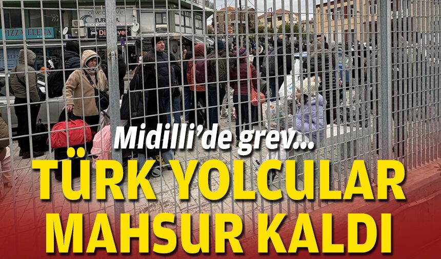 Midilli’de çiftçi protestosu: Türk yolcular adada mahsur kaldı