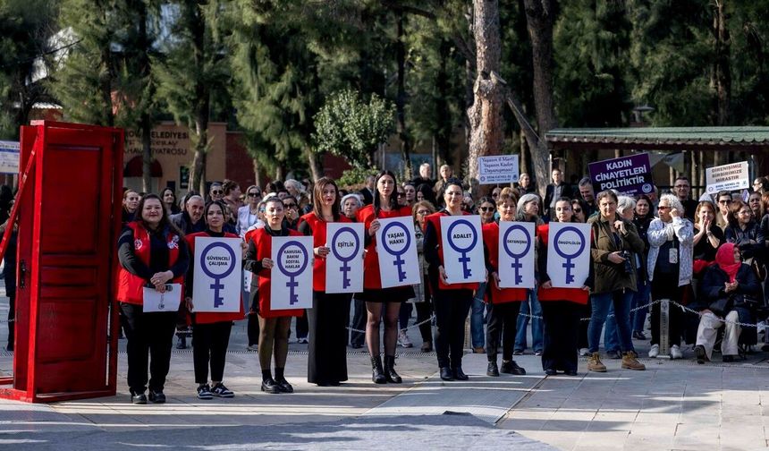 Bornova’da kadınlar eşitlik ve adalet için buluştu!