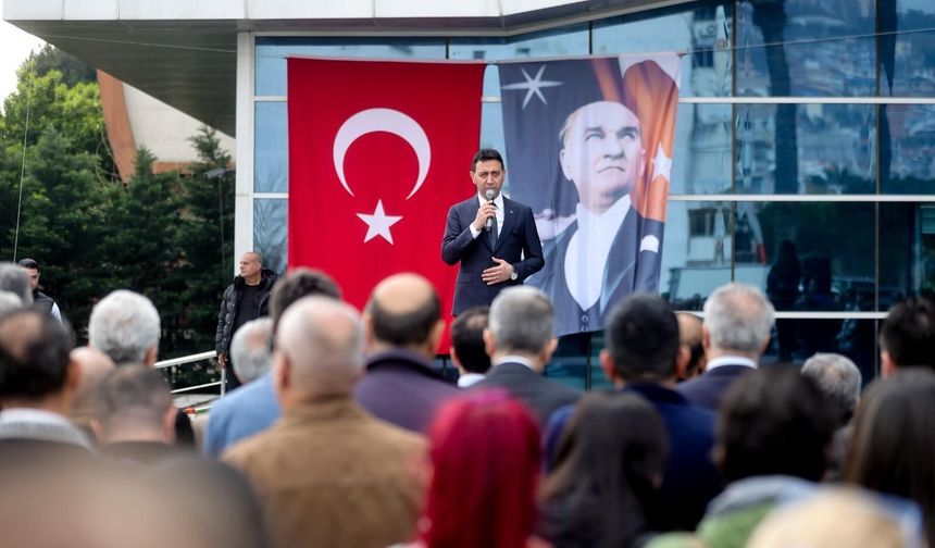 Bayraklı Belediyesi’nde bayramlaşma