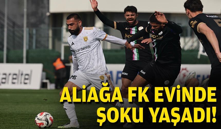 Aliağa FK, evinde şoku yaşadı!