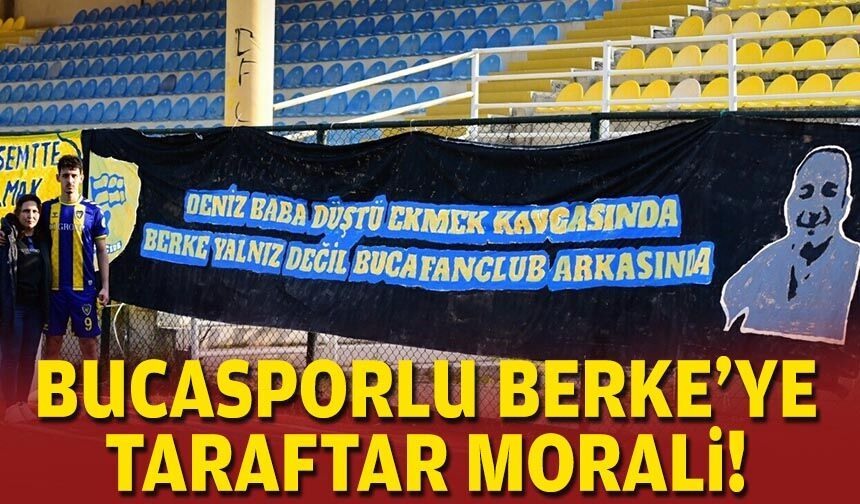 Taksi şoförü babası cinayete kurban gitmişti... Bucasporlu Berke'ye taraftar morali!