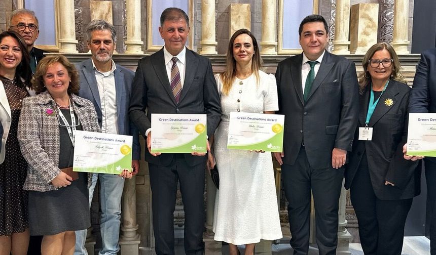 Çeşme’ye sürdürülebilir turizm alanında uluslararası altın ödül