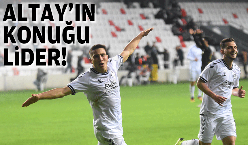 Altay'ın konuğu lider!