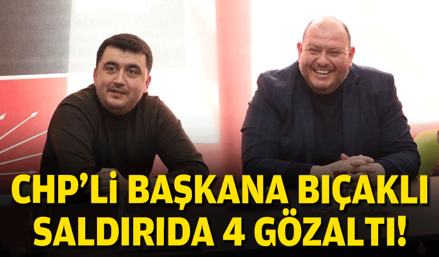 Menderes’te şok: CHP’li başkana bıçaklı saldırı!