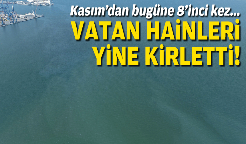 Vatan hainleri yine kirletti... Kasım'dan bugüne 8'inci kez!
