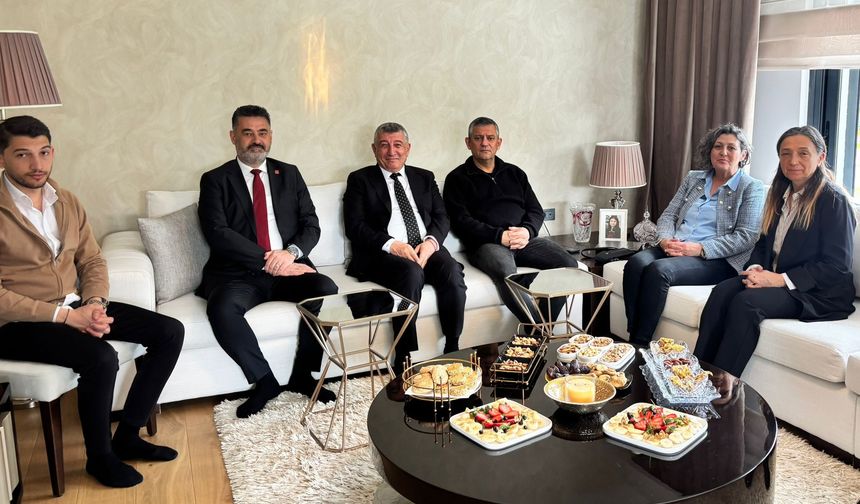 Özel’den Günay’a ziyaret!