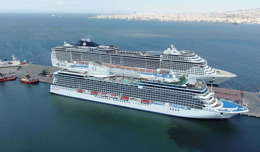 İzmir'in kruvaziyer raporu: 2025'i geride bıraktı!