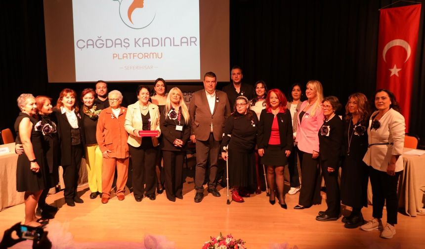 Seferihisar’da 8 Mart Etkinlikleri yoğun katılımla tamamlandı