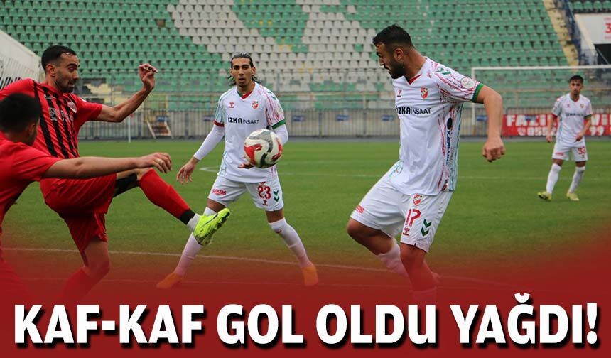 Kaf-Kaf gol oldu yağdı!