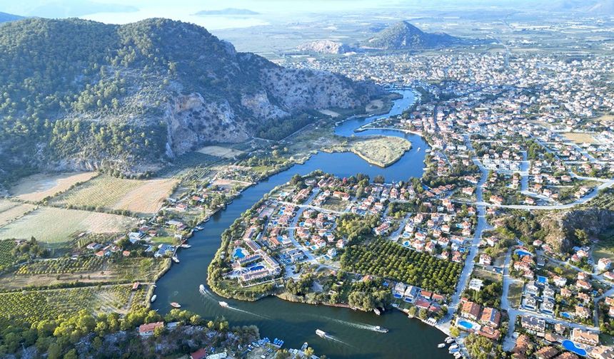 Labirent gibi kanallar: Dalyan’ın doğal harikası