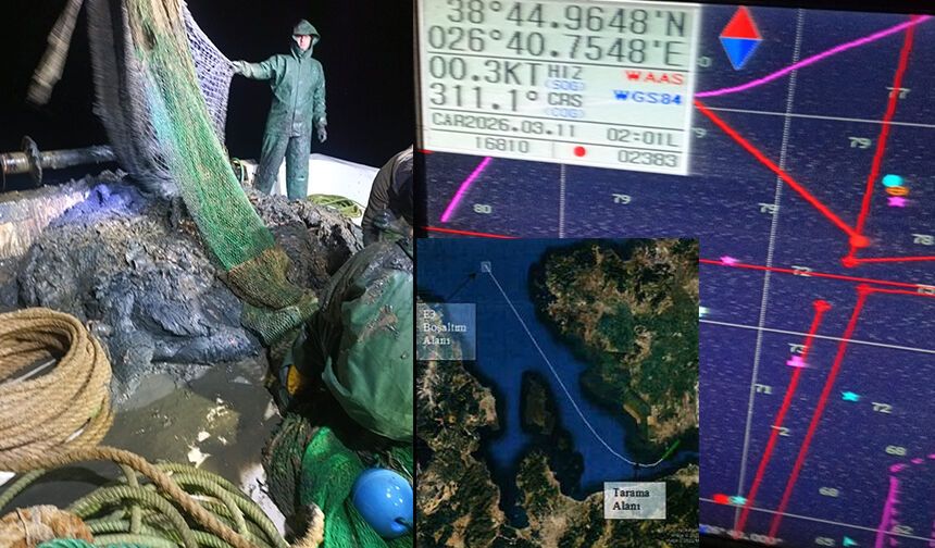 Foça’daki skandalda balıkçılardan belediyeye yanıt: Koordinat uyuşmuyor, av alanına çamur döküldü!