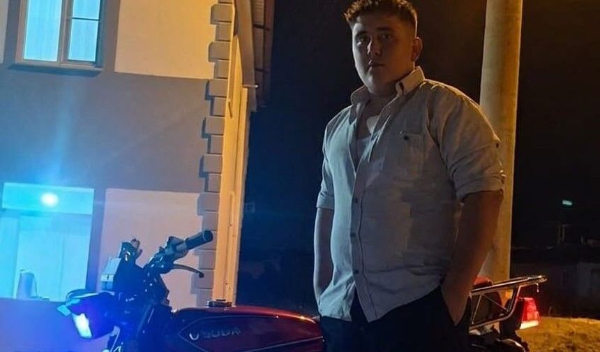 Genç çocuk kazada can verdi!