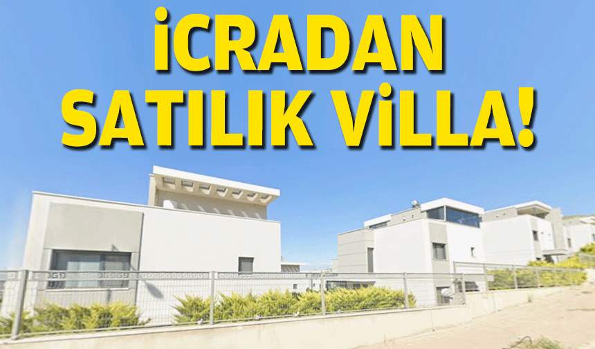İcradan satılık villa!