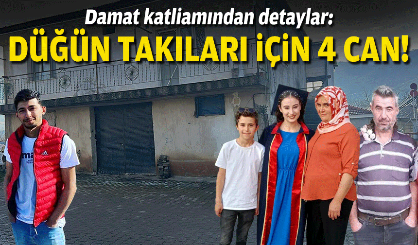Turgutlu'da damat katliamı: 4 kişi can verdi!