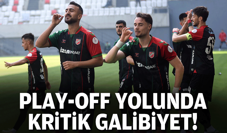 Kaf-Kaf'tam Play-Off için kritik galibiyet!