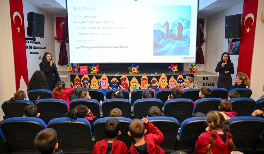 Bornova'da öğrencilere kapsamlı sağlık eğitimi