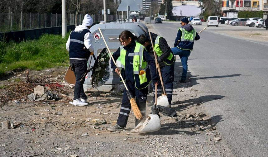 Bornova’da temizlik seferberliği