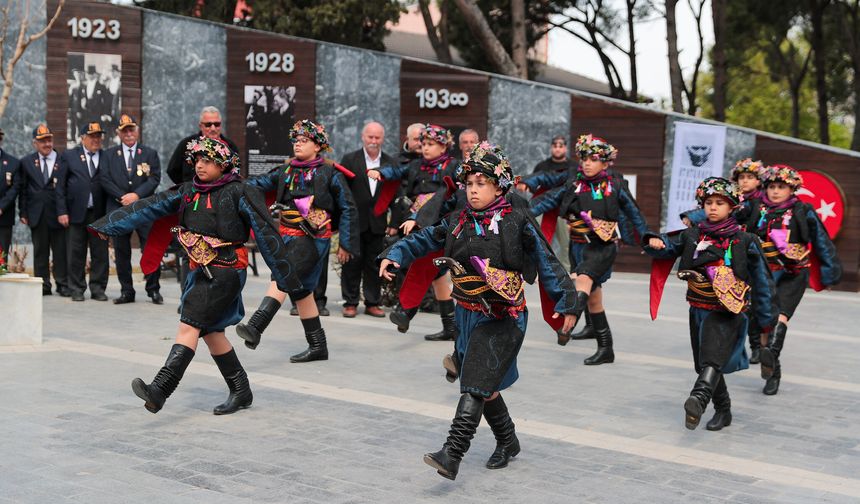 Atatürk’ün Aliağa’ya gelişinin 92’nci yılı kutlandı