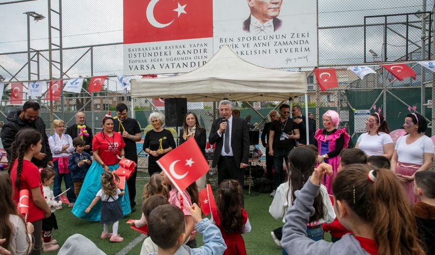23 Nisan, Güzelbahçe'de coşkuyla kutlandı!