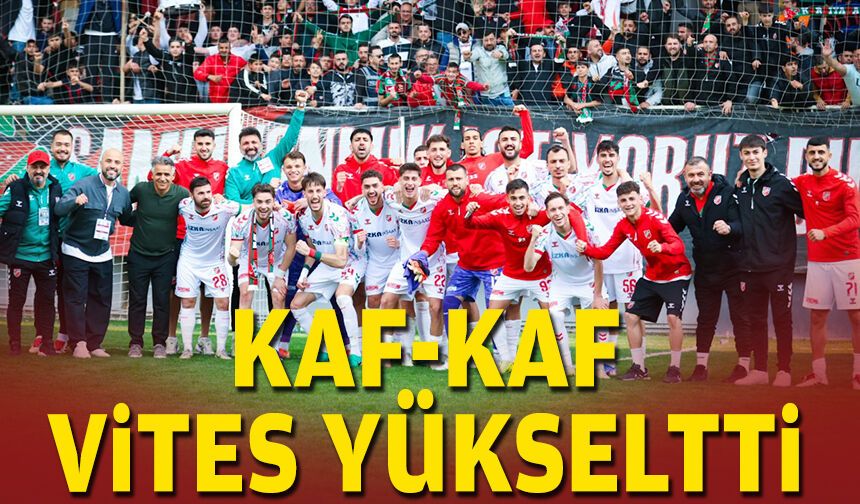 Kaf-Kaf vites yükseltti