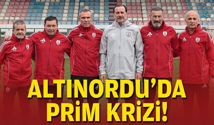 Altınordu'da prim krizi