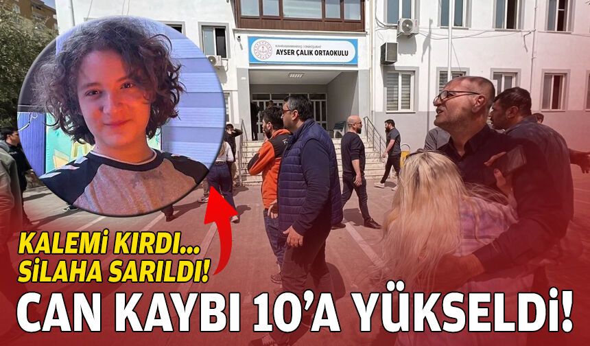 Kahramanmaraş'taki okul saldırısından acı haber: Can kaybı yükseldi!