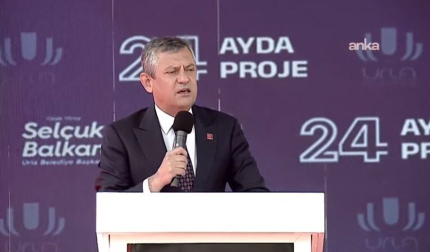 Özel’den Urla’da AK Parti'ye salvolar: Dikkat çeken "yaşam biçimi" açıklaması