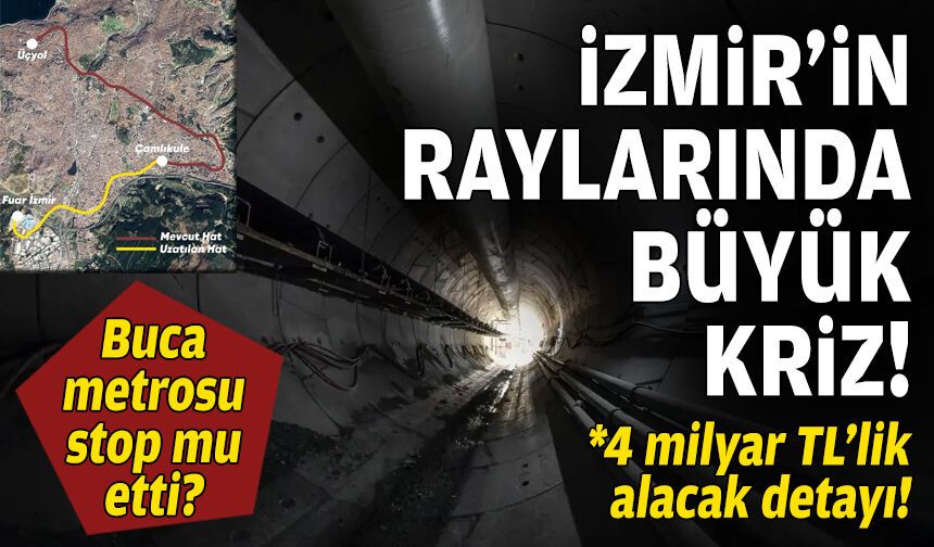 İzmir’in raylarında büyük kriz: Buca metrosu stop mu etti?