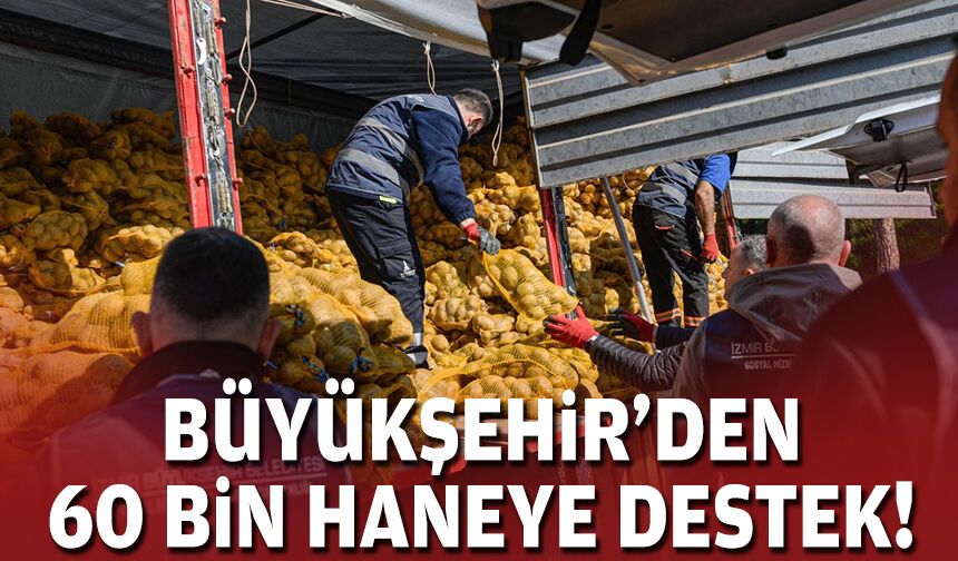 Büyükşehir'den 60 bin haneye destek!