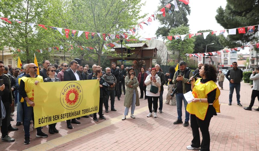 Seferihisar’da eğitimde şiddete karşı tek ses