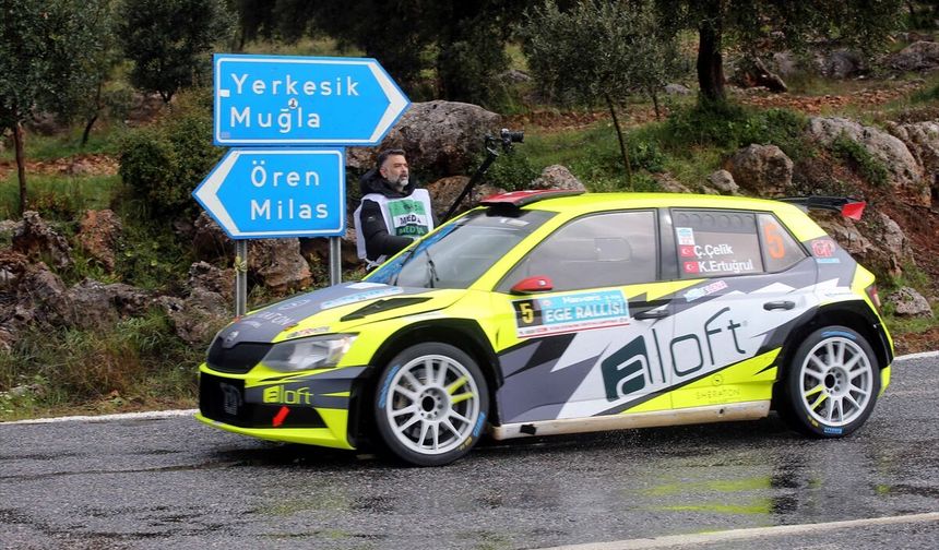 Ege'de ralli heyecanı!