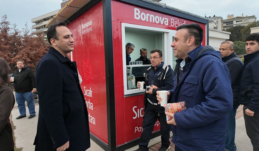 Bornova’da sıcak dayanışma!