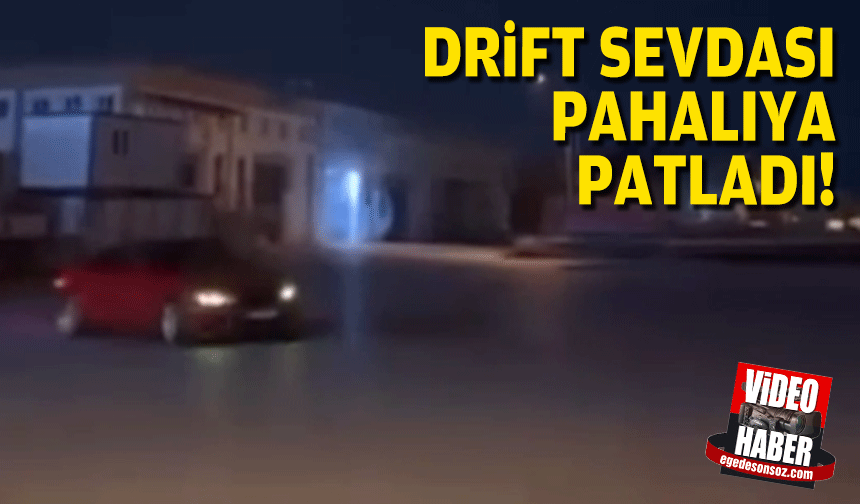 Drift şovu pahalıya patladı