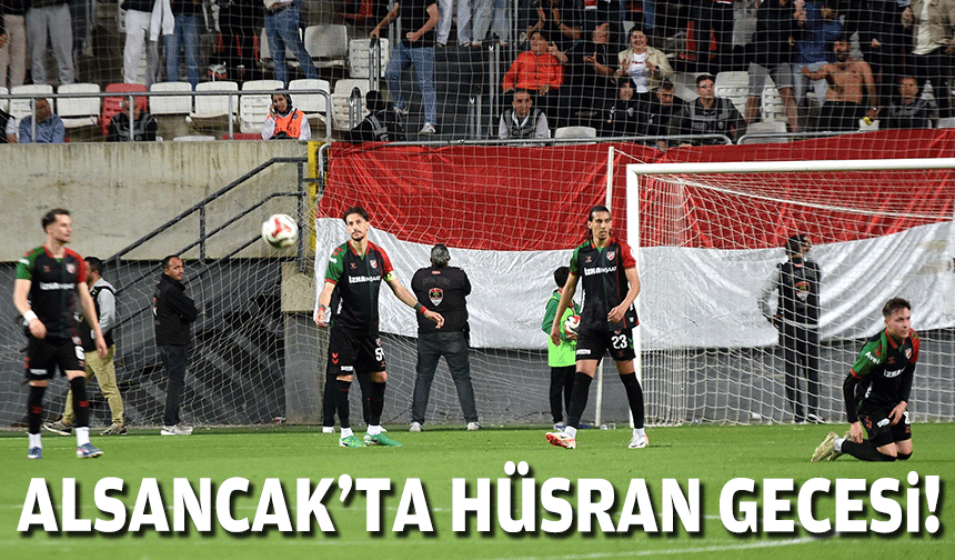 Alsancak’ta hüsran gecesi!