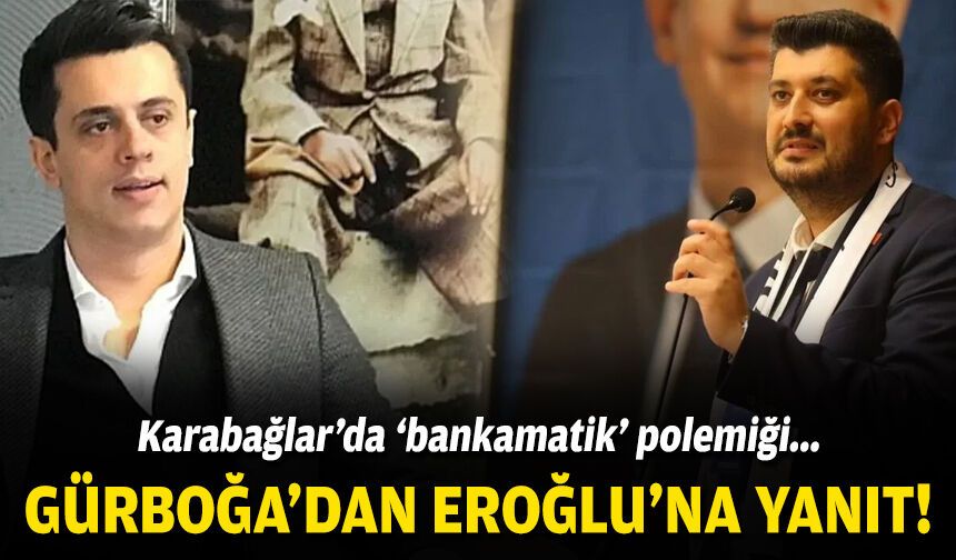 Karabağlar’da 'bankamatik' polemiği... Gürboğa’dan Eroğlu’na yanıt!