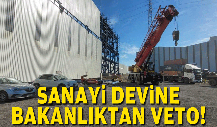 Sanayi devine bakanlıktan veto!