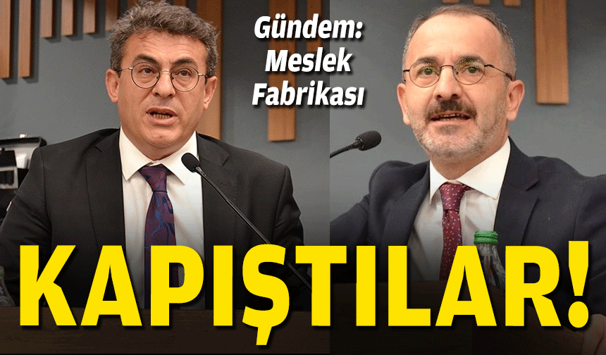 Gündem: Meslek Fabrikası… Kapıştılar!
