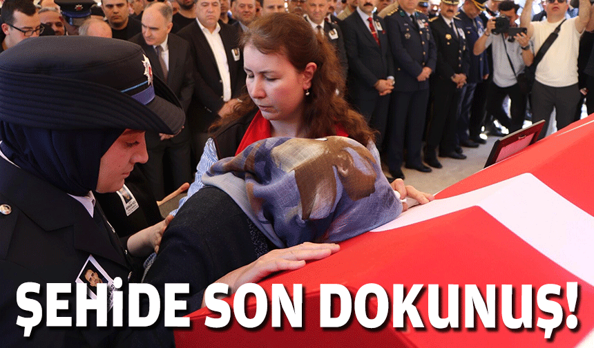 Kazada can vermişti... Şehit polis için tören!