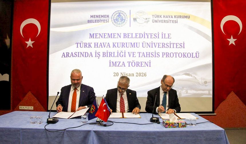 İmzalar atıldı: Menemen’e ikinci üniversite!