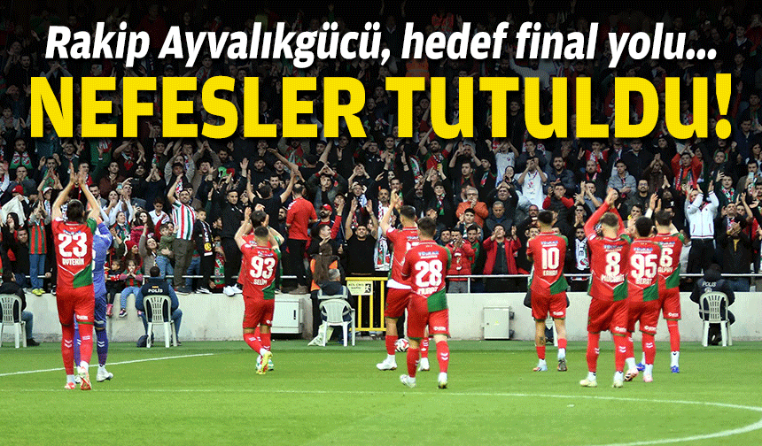 Karşıyaka'da nefesler tutuldu... Rakip Ayvalıkgücü, hedef final yolu!