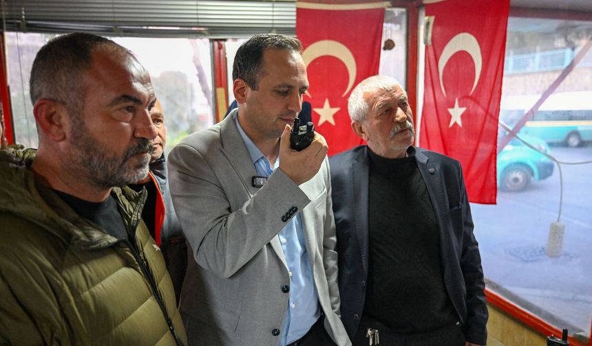 Başkan Eşki günün ilk ışığında sahada