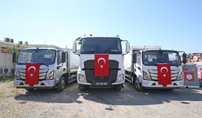 Karşıyaka’nın temizlik filosu güçlendi