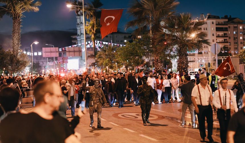 Narlıdere'de 19 Mayıs coşkusu