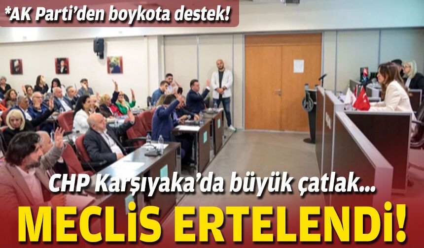 Başkan Ünsal'a şok, üyeler kazan kaldırdı… Meclis ertelendi!