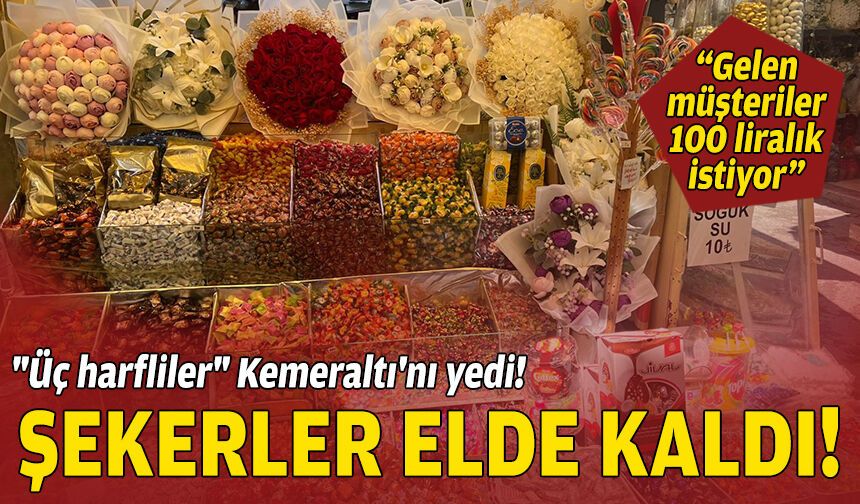 Şekerler elde kaldı... "Üç harfliler" Kemeraltı'nı yedi!