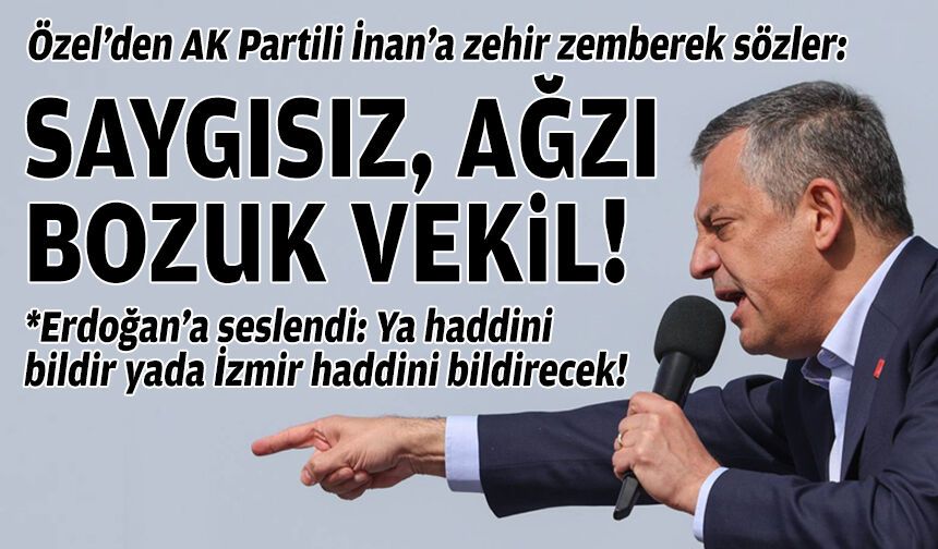 Özel’den Bornova mesajları!