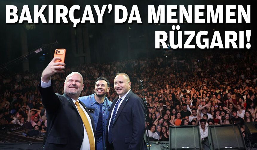 Bakırçay'da Menemen rüzgarı esti