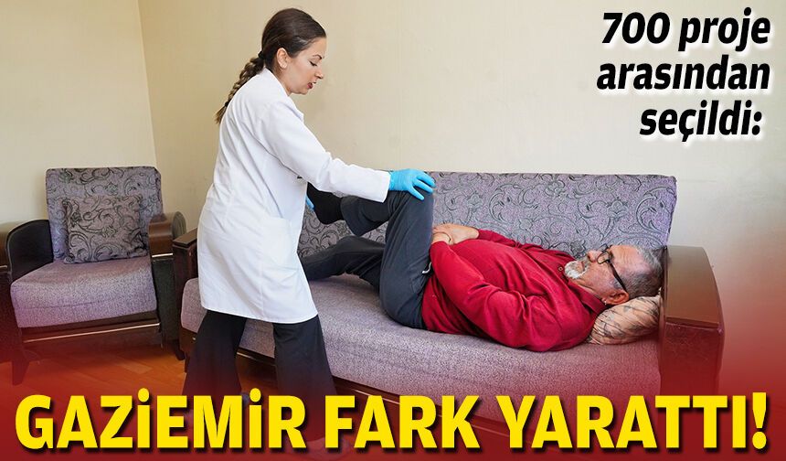 700 proje arasından seçildi: Gaziemir fark yarattı!
