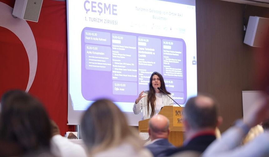 Çeşme’de turizmin geleceği ortak akılla konuşuldu